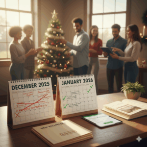 December and January